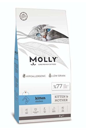 Molly Yavuklu Yavru Kedi Maması 2 Kg