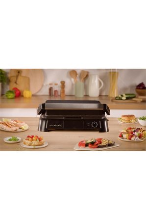 Tefal SuperGrill 3in1 Inox 2000 W Izgara ve Tost Makinesi