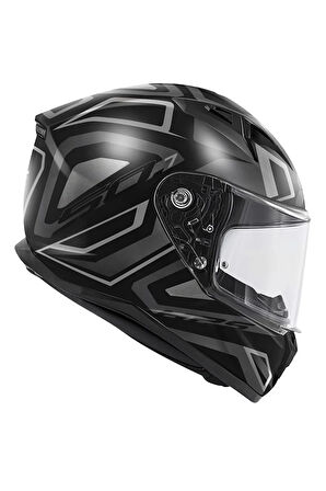 50.7 Proton Mat Tıtanıum-siyah Kask