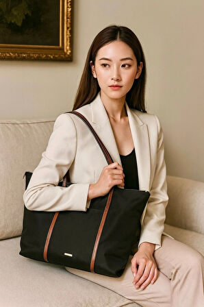 Prestij Shopper Lüks Omuz Çantası