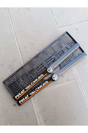 Kişiye Özel VW Uyumlu Pleksi Plakalık, Aracınıza Şıklık Katın