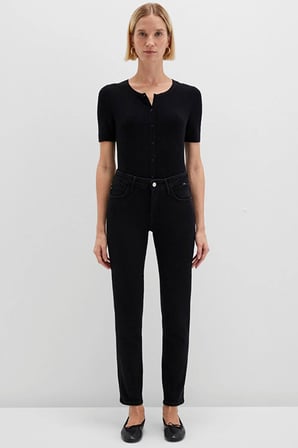 Kadın Ada Vintage Jean Pantolon