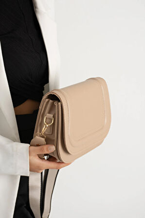 Kadin 5 Bölmeli Astarlı Kapaklı çıt çıt Kapama El Kol Ve Omuz Çantası