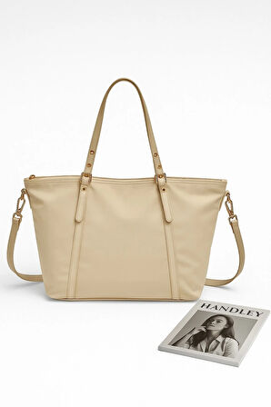 Marella Elegant Soft Tote El ve Omuz Çantası