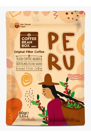Peru Filtre Kahve 10 x 80 gr Ekonomik Paket