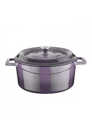 Lava Döküm Yuvarlak Tencere. Trendy Çap(Ø) 24cm.