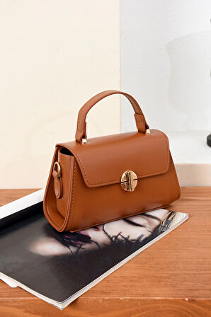 Lüks Tasarımlı Çapraz Askılı El ve Omuz Çantası