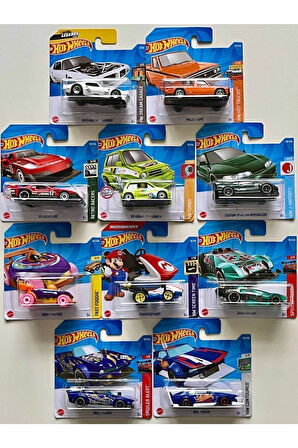 Hotwheels 10'lu Başlangıç Seti - Onlu Farklı Model Araba