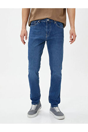 4wam40118nd Skinny Mıchael Erkek Jean Pantolon Orta Indigo