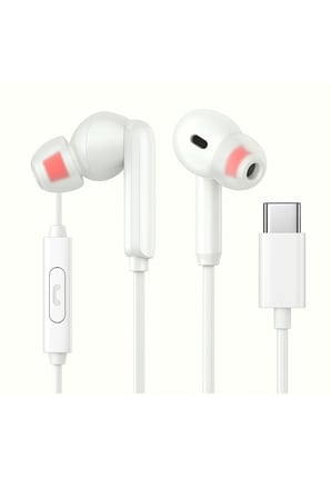 Tak Çalıştır Type-C 15-16 Serisi Samsung/Xiaomi/Oppo/Huawei Uyumlu Mikrofonlu Kulakiçi Kulaklık