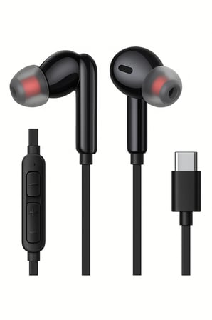 Tak Çalıştır Type-C 15-16 Serisi Samsung/Xiaomi/Oppo/Huawei Uyumlu Mikrofonlu Kulakiçi Kulaklık
