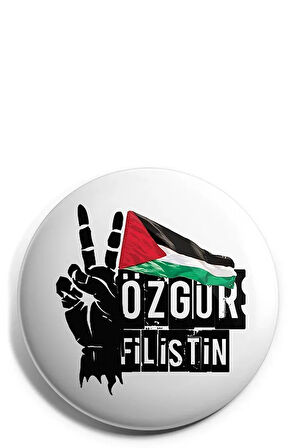 Özgür Filistin Kudüs Gazze Hanzala Bayrak (5 Adet Rozet)