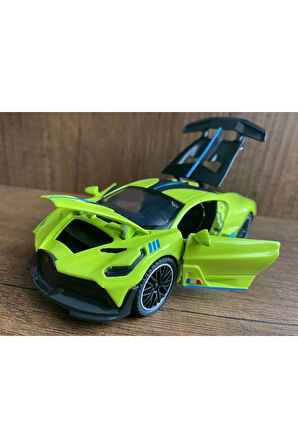 Bugatti Divo Sport ARABA OYUNCAK BUGATTİ ARABA YEŞİL BUGATTİ DIECAST ARABA