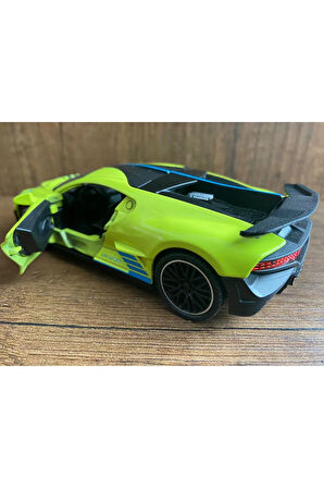 Bugatti Divo Sport ARABA OYUNCAK BUGATTİ ARABA YEŞİL BUGATTİ DIECAST ARABA
