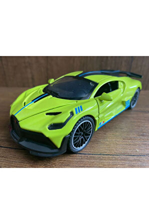 Bugatti Divo Sport ARABA OYUNCAK BUGATTİ ARABA YEŞİL BUGATTİ DIECAST ARABA