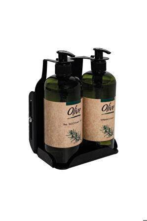 Ikili Kilitli Dispenser Aparatı Siyah