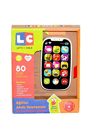 Lc Eğitici Akıllı Telefonum-kırmızı