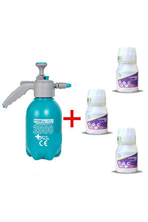 Envu K-othrine Sc50 50ml 3 Adet Hamam Böceği, Kalorifer Böceği Ilacı Ve 2,5LT Basınçlı Pompa