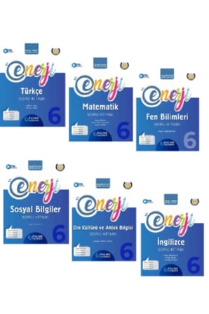 6.SINIF ENERJİ TÜRKÇE - MATEMATİK - FEN BİLİMLERİ - SOSYAL BİLGİLER - DİN KÜLTÜRÜ - İ