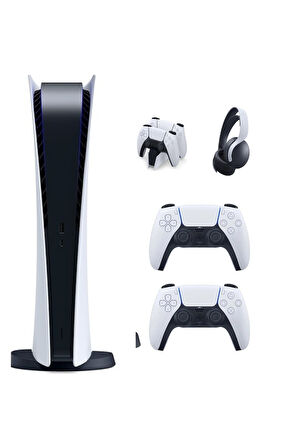 Playstation 5  (İthalatçı garantili) + 2. Kol + Ps5 Pulse 3D + Ps5 Şarj Istasyonu