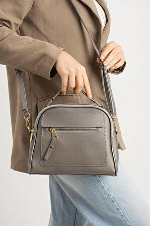 Lüks Klasik çok bölmeli el ve omuz çantası