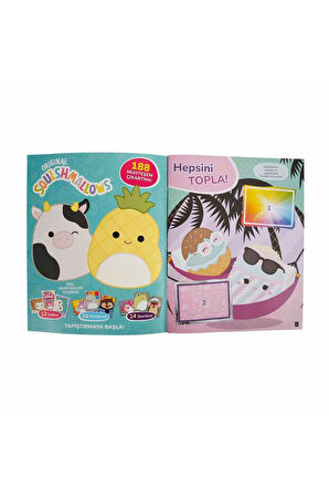 Squishmallows Çıkartma Albümü 1 Paket