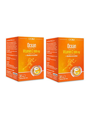 Ocean Vitamin C 1000 mg 30 Tablet 2 Adet
