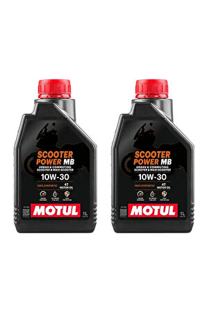 SCOOTER POWER 10W-30 YAĞ SETİ