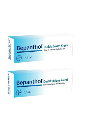 E Vitamini Içeren Dudak Bakım Kremi 7.5 Ml - 2'li Paket