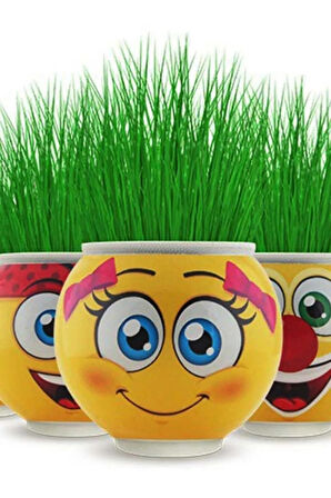 1 Adet Çim Adam Doğum Günü Parti Ofis Ev Dekor Ilginç Hediye Oyuncak Okul Öncesi Kreş Aktivite