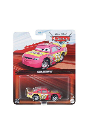 Disney Cars Arabalar Filmi 1/55 Ölçek Tekli Karakter Araçlar GBV78 Kevin Racingtire
