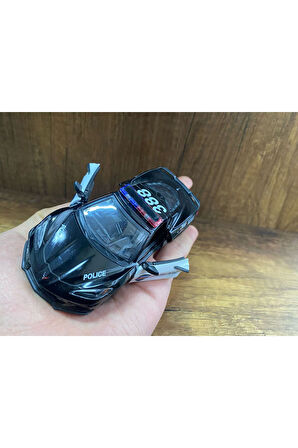 POLİS ARABASI 2021 CORVETTE DİECAST ARABA POLİS OYUNCAK ARABA