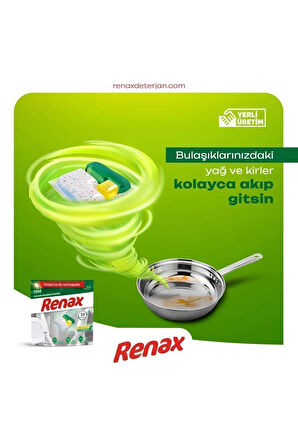 Renax Bulaşık Makinesi Kapsülü 33'lü