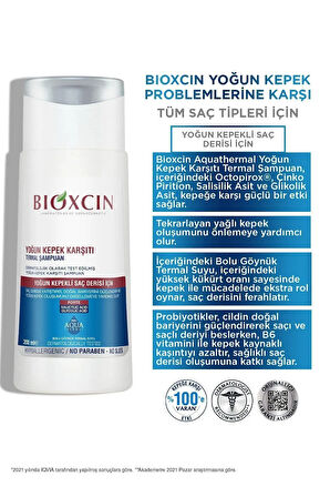 Aqua Thermal Ds Yoğun Kepek Karşıtı Şampuan 200 ml 3'lü