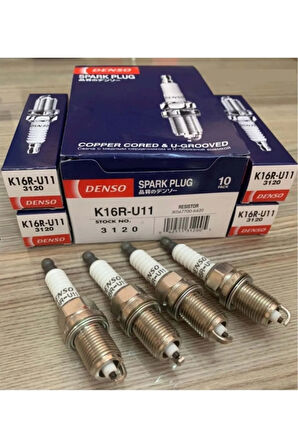 DENSO K16r-u11 Uyumlu  Buji Takımı 4 Adet