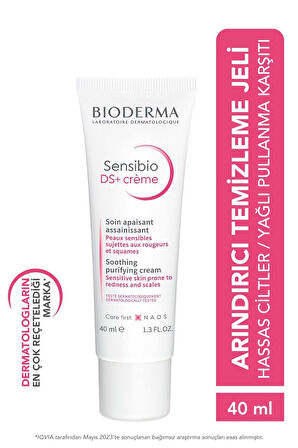 SENSIBIO DS+ CREAM SENSITIVE SKIN ANTI-OILY WASH AND SKIN RENEWAL CREAM 40ML GKHAİR336