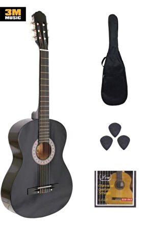 3m Music Klasik Gitar Seti 4/4 Tam Boy