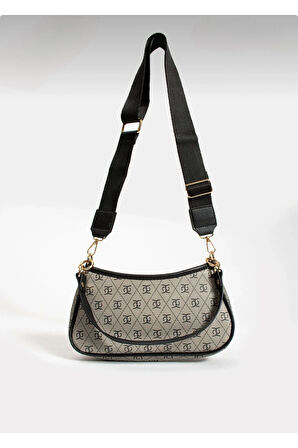 Kadın desenli omuz çantası