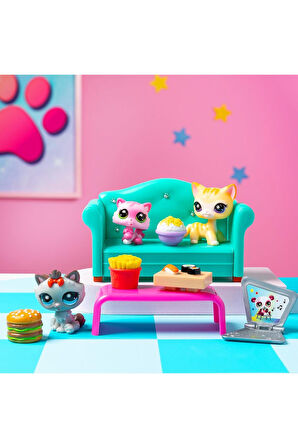 LPS Minişler Seri 3 Diner Dash Oyun Paketi Seti