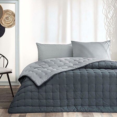 Taç Donna Antrasit Sleeper Tek Kişilik Uyku Seti