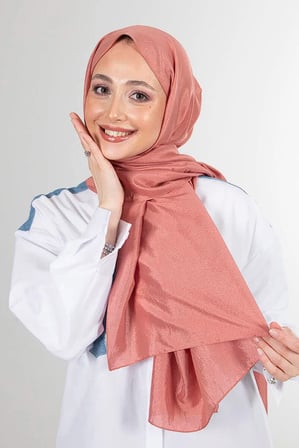 Harem Scarf Brisa Vual Şal Gül