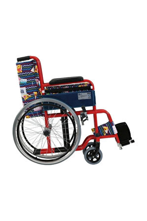 VİPSAĞLIK /-2c G100c Pediatrik Tekerlekli Sandalye Çocuk Sandalye Desenli
