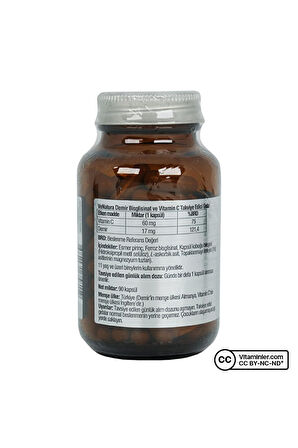 VeNatura Demir Bsg Ve Vitamin C 90 Kapsül