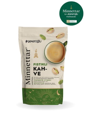 Şekeroğlu MİNNETTAR FISTIKLI KAHVE 165 GR