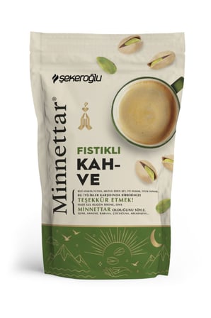 Şekeroğlu MİNNETTAR FISTIKLI KAHVE 165 GR
