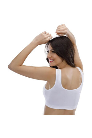 1 Adet Pedli Geniş Askılı Sütyen Büstiyer