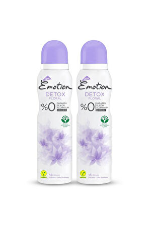 Emotion Detox Floral Deodorant 2x150ml