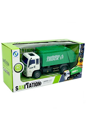 Uzaktan Kumandalı Pilli Çöp Kamyonu Dorsesi Hareketli