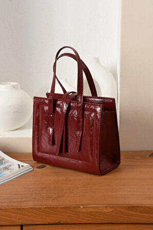 Lüks Reyhani Kutu Çapraz Askılı El Ve Omuz Çantası