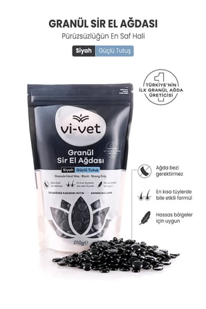 GRANÜL SİR EL AĞDASI 250 GR BLACK